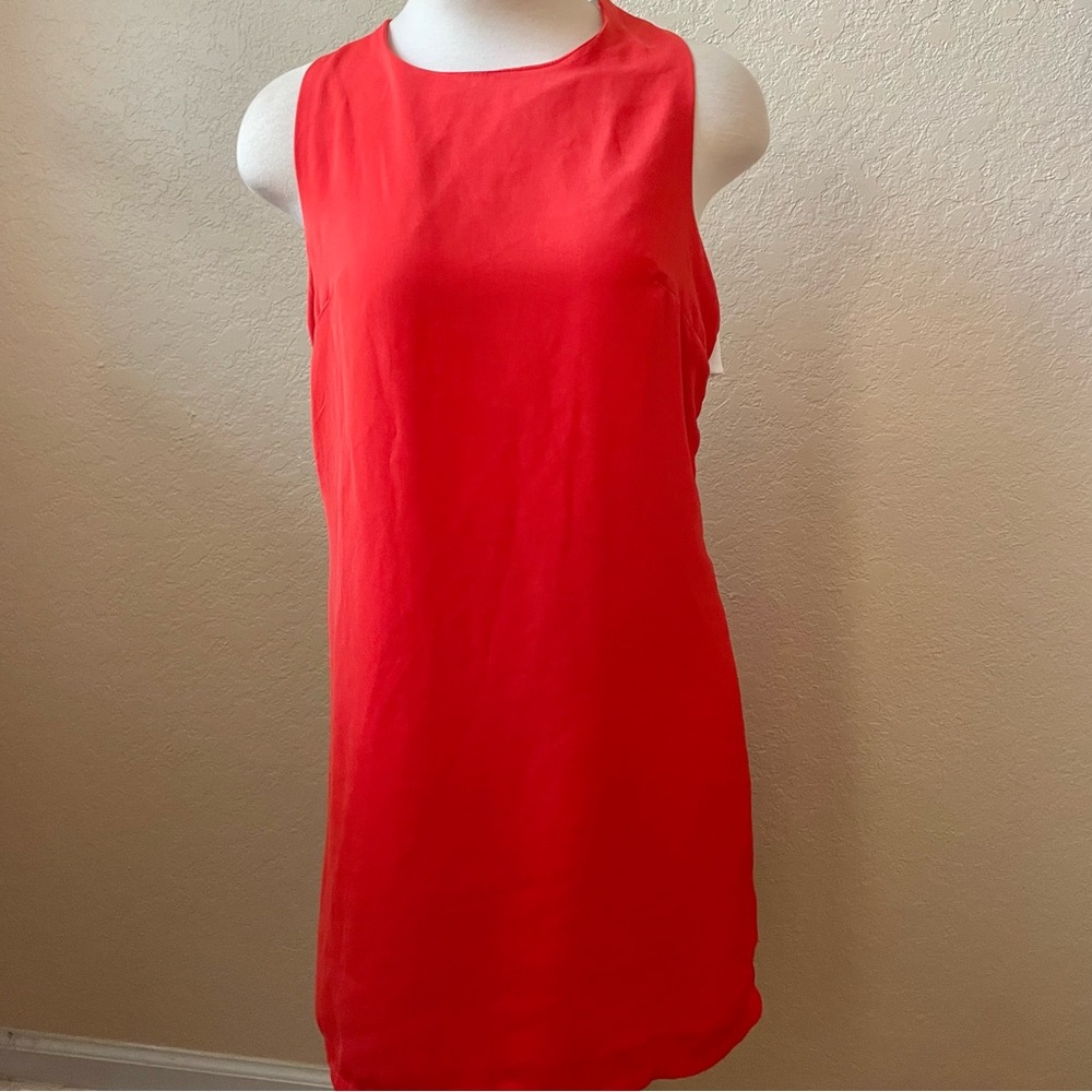 Lulus Red/ Orange Multi Stripe Open -Back Mini Dr… - image 2